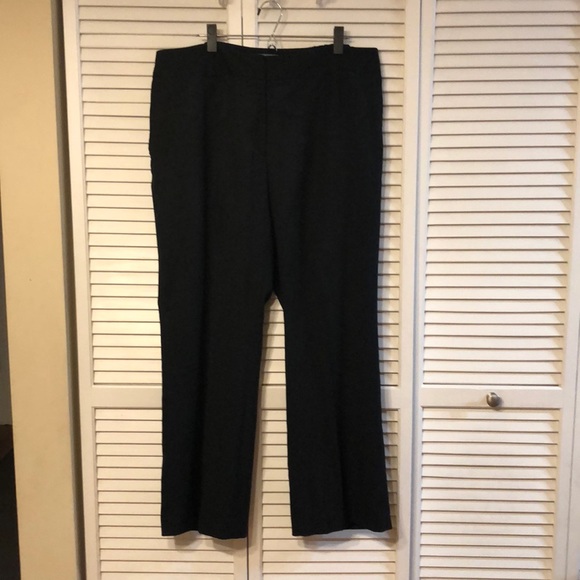 Liz Claiborne Pants - Black herringbone patterned dress pants